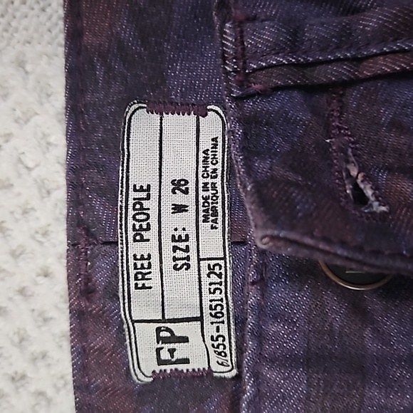 Free People size 26 jeans - Picture 3 of 7